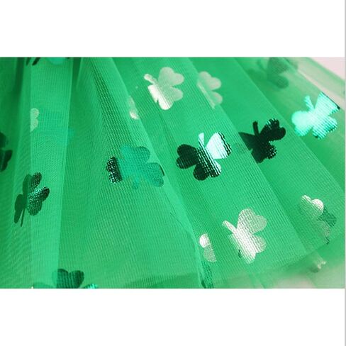 Women St. Patrick’s Day Tutu Skirt,Shamrock Tulle Tutu Costume Green Skirts in Kuwait