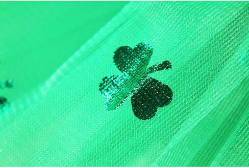 Women St. Patrick’s Day Tutu Skirt,Shamrock Tulle Tutu Costume Green Skirts in Kuwait
