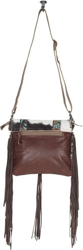 Myra Bag Women's Dreamcatcher Hand Tooled Black One Size in Saudi Arabia