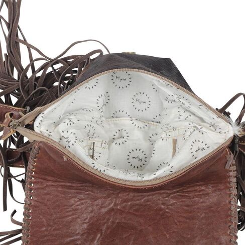 Myra Bag Women's Dreamcatcher Hand Tooled Black One Size in Saudi Arabia