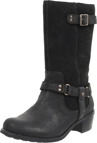 UGG® Australia Girl's Caddie Black 1 M in Saudi Arabia