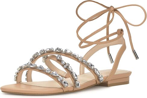 Jessica Simpson Women's Rabenie Lace Up Sandal Flat in Saudi Arabia
