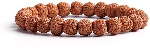 الملونة بلينغ اليدوية بذور Rudraksha التبتية سوار المعصم التأمل الخرز الصلاة مالا تمتد سوار بوذا اليوغا للنساء والرجال المجوهرات in Saudi Arabia