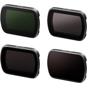 Magnetic ND/CPL Filters Set for DJI Osmo Pocket 3 Creator Combo Accessories,4 Packs CPL/ND16/ND64/NG256