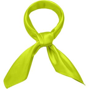GHGMAO Silk Feeling Scarf for Women Square Stain Scarf Ladies Head Scarves Retro Neck Scarf Solid Color Slik Like Bandana