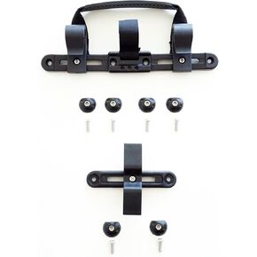 Vincita Bike Pannier Hardware Kit - Convert Any Bag Into Bicycle Pannier - One Set of Pannier Mounting Attachment Hardware
