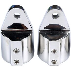 MX Bimini Top Hardware,Stianless Steel Bimini Top Fitting Eye End Cap,Jaw Slide 2pcs