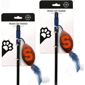 Littlearth NCAA Unisex-Adult Cat Wand Toy Combo Set