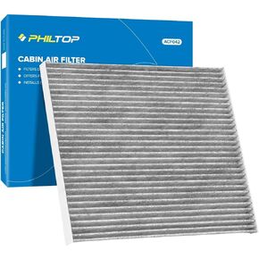 PHILTOP Cabin Air Filter, Replacement for CF11776,Pathfinder (2013-2020), Altima Sedan(2013-2018), Maxima (2016-2021), Premium ACF042 Cabin Filter with Activated Carbon, Filter Up Dust Pollen