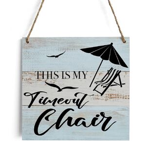 HTBIG Rustic Sea Turtle Decor Wooden Sign, Farmhouse Sea Turtle Wisdom Quote Wood Hanging Wall Decorations for Home Outdoor 7.1 x 7.1 Inches - Rustic Summer Beach Artwork Sign