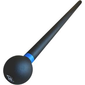 Wolf Strength Steel Mace Bell (7-25lb) - Versatile Macebell for Functional Strength: Core, Shoulders, Grip & Conditioning | Workout Mace for Home Gyms & Training Gyms | 10lb & 15lb Mace Ball Available