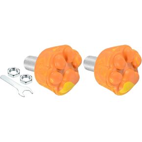 Roller Skate Stopper - Rubber Brake Block Toe Stops, Adjustable with Bolts Cat Claw, Apply to Roller Skate
