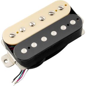 Musiclily Pro LP-OBLA Alnico 5 Uncovered Humbucker Bridge Pickup for Electric Guitar, Black