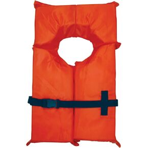 Airhead Adult Type II Keyhole Life Jacket, Multiple Colors and Sizes, Coast Guard Approved