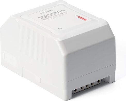 بطارية VILTROX 150W V Mount، 14.8V 10050mAh V Lock V-Mount، تدعم الشحن السريع 65W PD مع مقابس D-TAP BP USB-C USB-A وشاشة OLED للكاميرات وكاميرات الفيديو والشاشات والهواتف الذكية in Kuwait