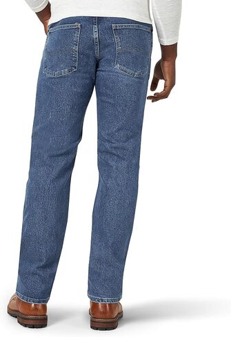 Lee Riders Indigo Men's Big & Tall Regular Fit Jean, Light Stonewash, 54W x 30L in Saudi Arabia
