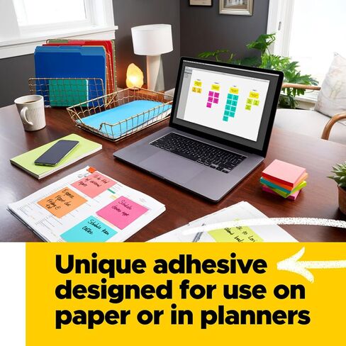 Post-it® Notes, 3 in. x 5 in., Floral Fantasy Collection, Lined, 5 Pads/Pack in Saudi Arabia