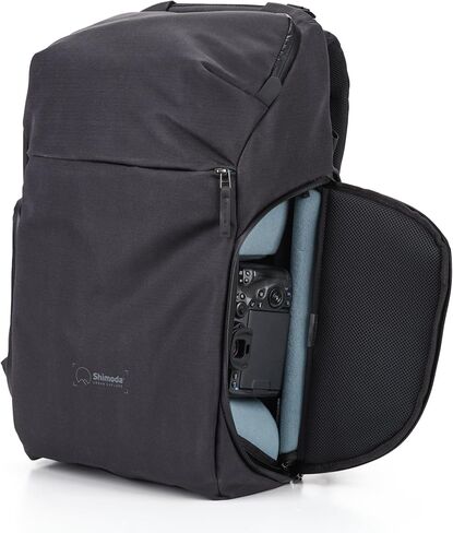 Shimoda Urban Explore 25, Compact Everyday Outdoor Photography Travel Backpack, Carry-On Compatible, 16-inch Laptop Sleeve, Anti-Theft Camera Access, Removable Camera Insert Included, Anthracite in Saudi Arabia