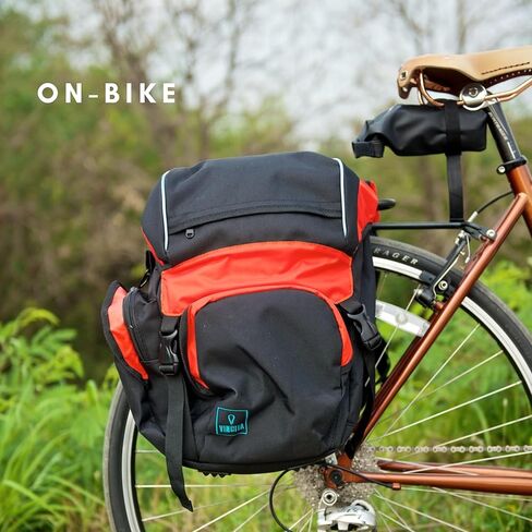 Vincita Bike Pannier Hardware Kit - Convert Any Bag Into Bicycle Pannier - One Set of Pannier Mounting Attachment Hardware in Kuwait