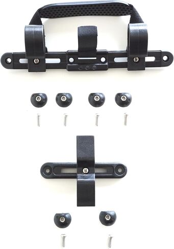 Vincita Bike Pannier Hardware Kit - Convert Any Bag Into Bicycle Pannier - One Set of Pannier Mounting Attachment Hardware in Kuwait