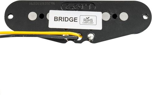 Musiclily Pro ST-60SE Staggered Alnico 5 Single Coil Bridge Pickup for Strat Style Electric Guitar, Black in Saudi Arabia