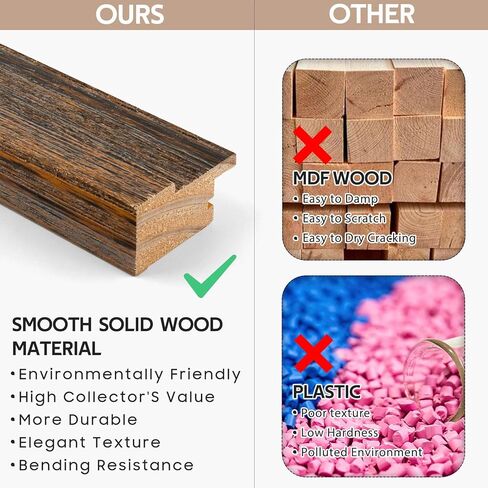 Space Art Deco، إطار ملصق خشبي مقاس 13 × 19 بني داكن - عرض صور مقاس 11 × 17 مع حصيرة أو 13 × 19 بدون حصيرة، إطار معرض حائط أفقي أو عمودي مع زجاج حقيقي للأعمال الفنية (عبوتان) in Kuwait