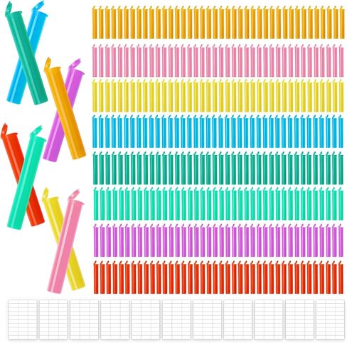320 Pcs 116mm Clear Plastic Tubes with 11 Sheet Labels Bulk Plastic Tube Sealing Waterproof Airtight Container Smell Proof Containers Pill Vial Empty Holders with Lids in Kuwait