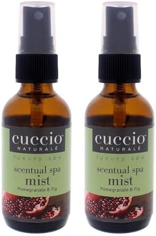 Cuccio Naturale Scentual Spa Mist - Aromatic Spray - Soothes And Softens Skin - Radiant And Rejuvenated Skin - Promotes A Relaxed And Calm Mindset - Paraben Free - Milk And Honey - 2 Oz in Saudi Arabia