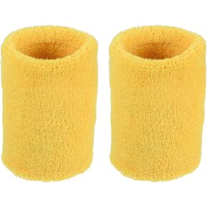 Wrist Brace - Elastic Air-Permeable Cotton Terry Cloth Sweatband Apply to Tennis/Basketball