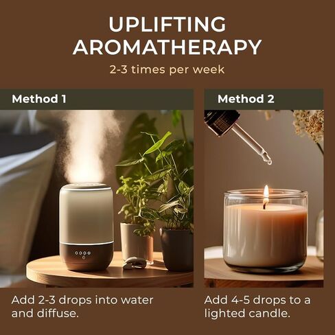 زيت الليمون العطري للبشرة من Gya Labs - حجم كبير 118 مل - زيت عطري طبيعي نقي 100% للناشر - زيت الليمون العطري للتنظيف، رائحة منعشة للعلاج العطري، صناعة الشموع in Kuwait