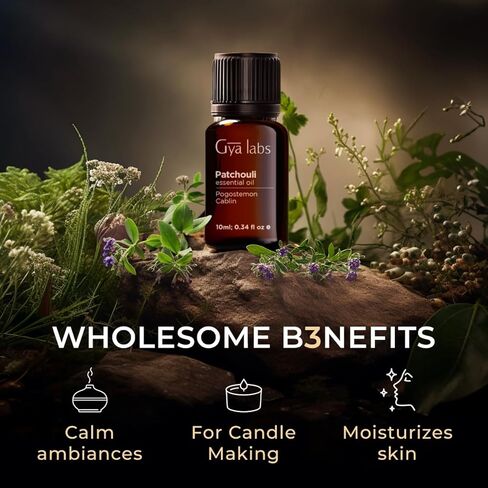 زيت الليمون العطري للبشرة من Gya Labs - حجم كبير 118 مل - زيت عطري طبيعي نقي 100% للناشر - زيت الليمون العطري للتنظيف، رائحة منعشة للعلاج العطري، صناعة الشموع in Kuwait