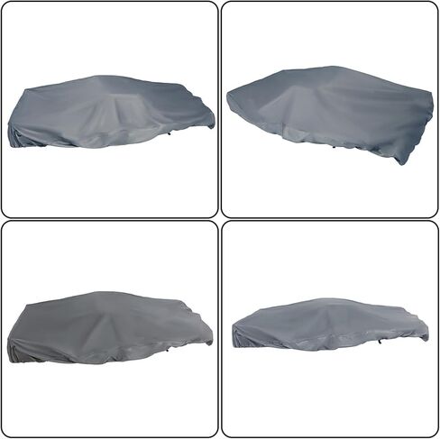 غطاء قارب عالي التحمل مقاوم للماء في الهواء الطلق (420D) بديل لغطاء قارب الدواسة كاكي 115L x 80W N-F8-026167-S in Saudi Arabia