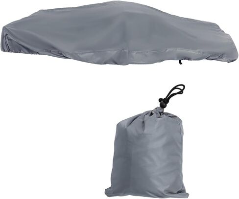 غطاء قارب عالي التحمل مقاوم للماء في الهواء الطلق (420D) بديل لغطاء قارب الدواسة كاكي 115L x 80W N-F8-026167-S in Saudi Arabia