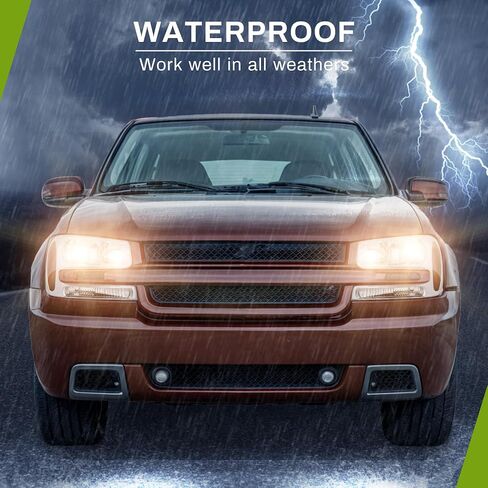 AUTOSAVER88 Headlights Assembly Compatible with 2002-2009 Trailblazer W/Full Width Grille Amber Reflector(Except Compatible with 2006-2009 LT models) in Saudi Arabia