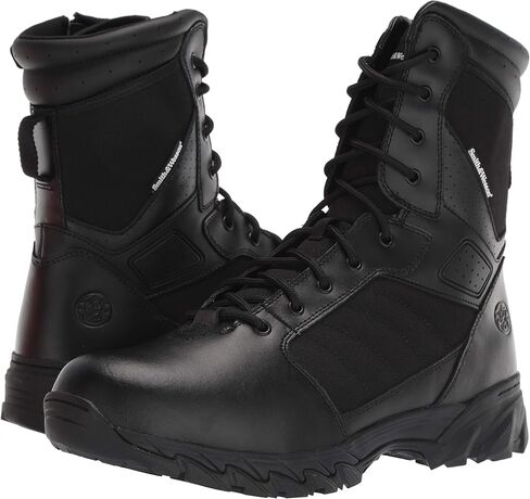 Smith & Wesson Footwear Men's Breach 2.0 Tactical Size Zip Boots, Coyote, 8 in Saudi Arabia