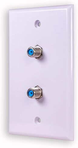 SatelliteSale Universal Low Voltage Wall Plate Mounting Bracket with Screws Included for Coaxial Wall Plates in Saudi Arabia