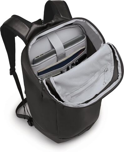 Osprey Transporter Small Zip Top Laptop Backpack, Venturi Blue in Saudi Arabia