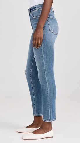 جينز DAZE النسائي اليومي ذو الارتفاع النحيف والمستقيم in Kuwait