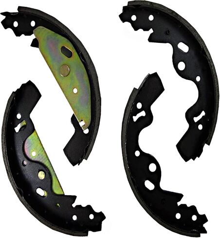 Goodyear Brakes GYS449 | Rear Brake Shoe fit Chevrolet Blazer 91-87, C10 86-76, C10 Suburban 86-74, G10 89-78, K10 86-76, K10 Suburban 86-74, K5 Blazer 86-76, R10 1987 & More - See Applications Below in Saudi Arabia