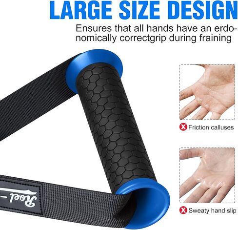 Gym Exercise Handles, Replacement Fitness Equipment for Strength Trainer, Cable Machine and Resistance Band Handles, Home Gym Add On Equipment in Saudi Arabia