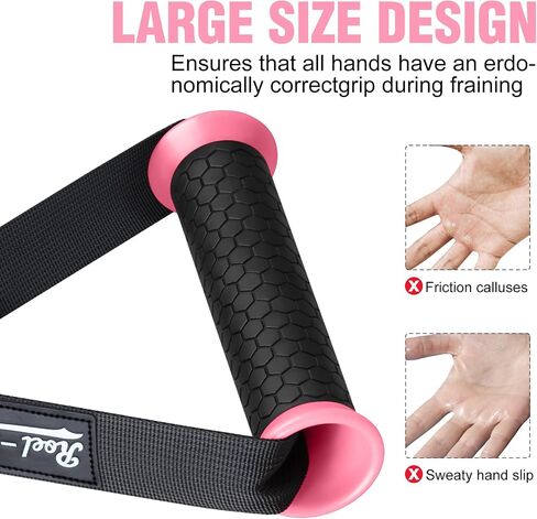 Gym Exercise Handles, Replacement Fitness Equipment for Strength Trainer, Cable Machine and Resistance Band Handles, Home Gym Add On Equipment in Saudi Arabia