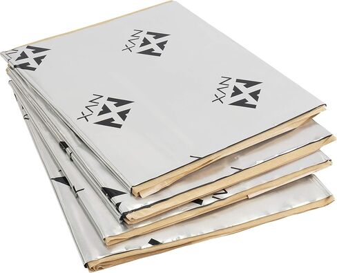 NVX SDRF20 Five Sheets of 18" x 32" (20 sq. ft.) Tri-Layer Sound Damping Material (Sound Deadening) Adhesive Black Foam Rubber in Kuwait