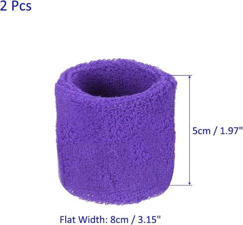 Wrist Brace - Elastic Air-Permeable Cotton Terry Cloth Sweatband Apply to Tennis/Basketball in Saudi Arabia