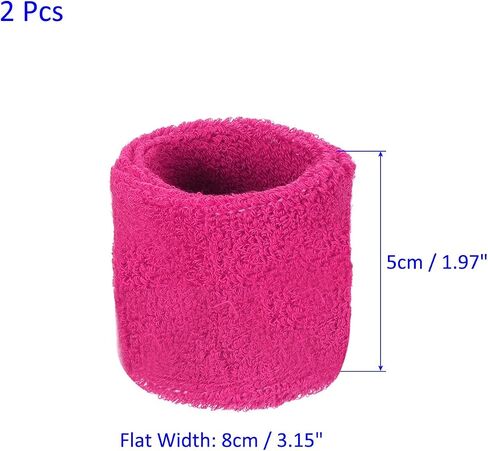 Wrist Brace - Elastic Air-Permeable Cotton Terry Cloth Sweatband Apply to Tennis/Basketball in Saudi Arabia