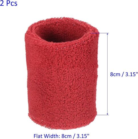 Wrist Brace - Elastic Air-Permeable Cotton Terry Cloth Sweatband Apply to Tennis/Basketball in Saudi Arabia