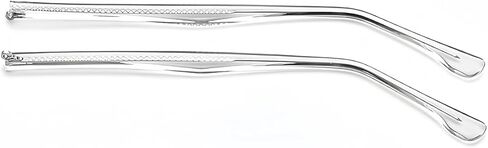 1 Pair Metal Eyeglass Replacement Arm, Eyewear Frame Temple Replacement Universal Sunglasses Arm Legs Replacement for Thin Metal Glasses, Sunglasses（Clear） in Kuwait