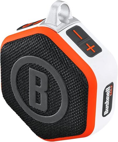Bushnell Wingman Mini Black/Silver GPS Bluetooth Speaker with Wearable4U Ultimate Black Earbuds and Wall/Car Chargers Bundle in Kuwait