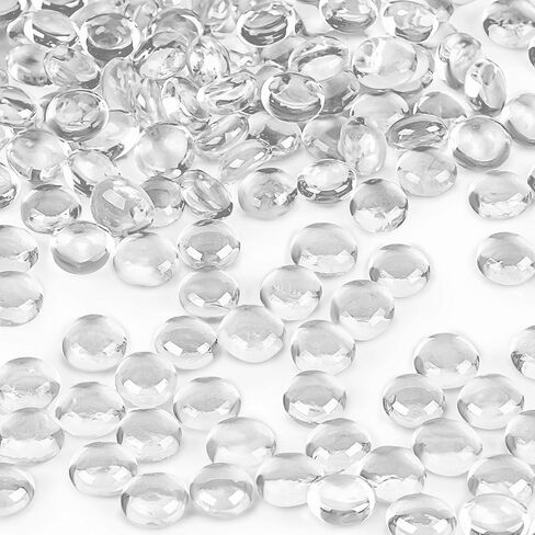 FUTUREPLUSX 3LB Mini Flat Glass Marbles, Mixed Colored Decorative Glass Pebbles Marbles for Vases Fish Tank Rocks Mancala Stones Glass Beads for Aquarium DIY Crafts Vase Fillers (500-550PCS) in Saudi Arabia