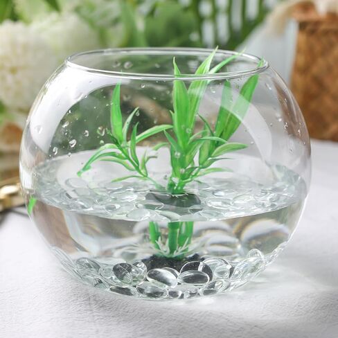 FUTUREPLUSX 3LB Mini Flat Glass Marbles, Mixed Colored Decorative Glass Pebbles Marbles for Vases Fish Tank Rocks Mancala Stones Glass Beads for Aquarium DIY Crafts Vase Fillers (500-550PCS) in Saudi Arabia