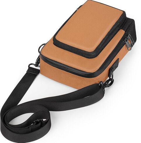 حقيبة كروس صغيرة متينة للاستخدام في الهواء الطلق مقاس 8 × 6 بوصات مع سحاب مقاوم للماء وحزام قابل للتعديل، هدايا رائعة in Kuwait